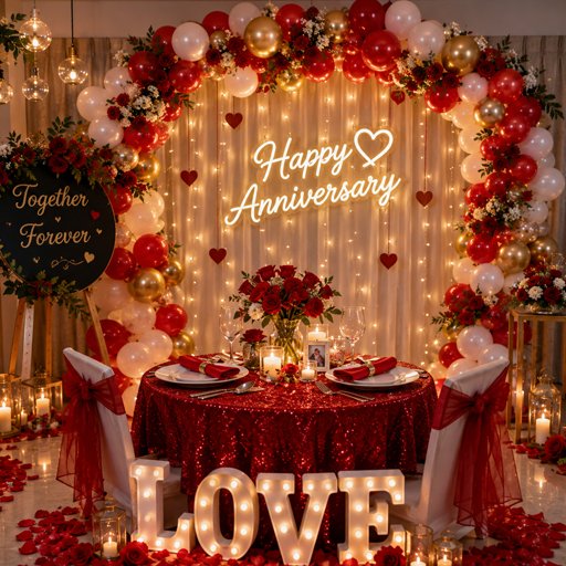 Anniversary Decor