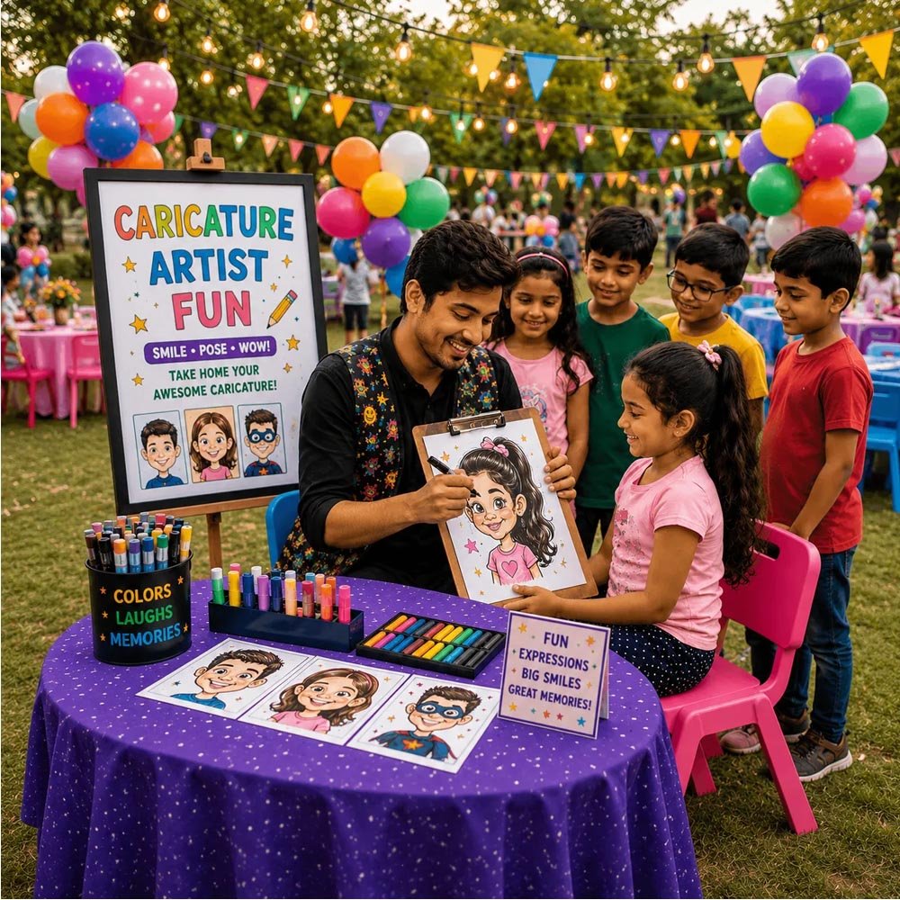 Hire Caricature Artist in Patna