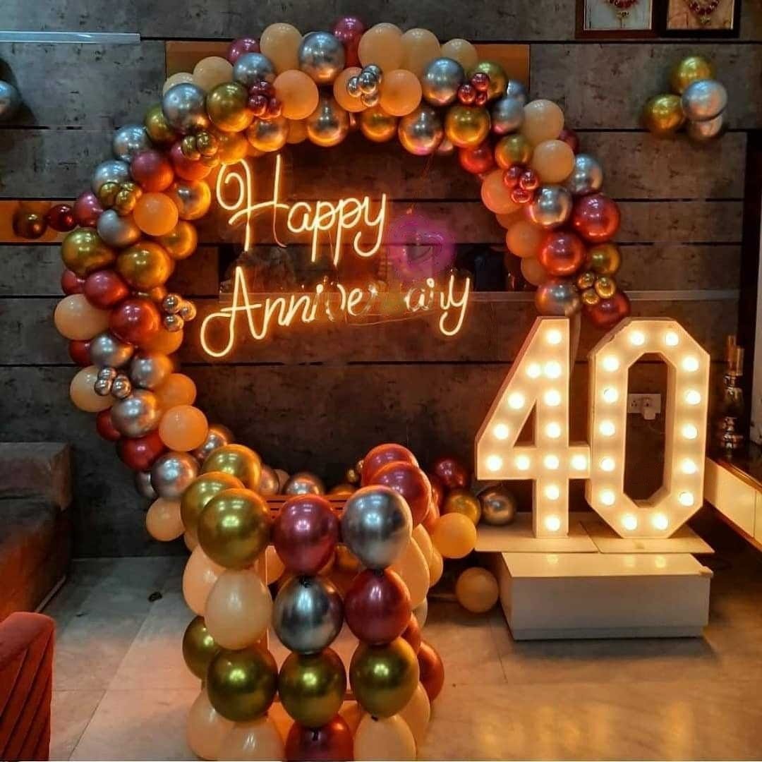 40th Anniversary Decoration in Patna