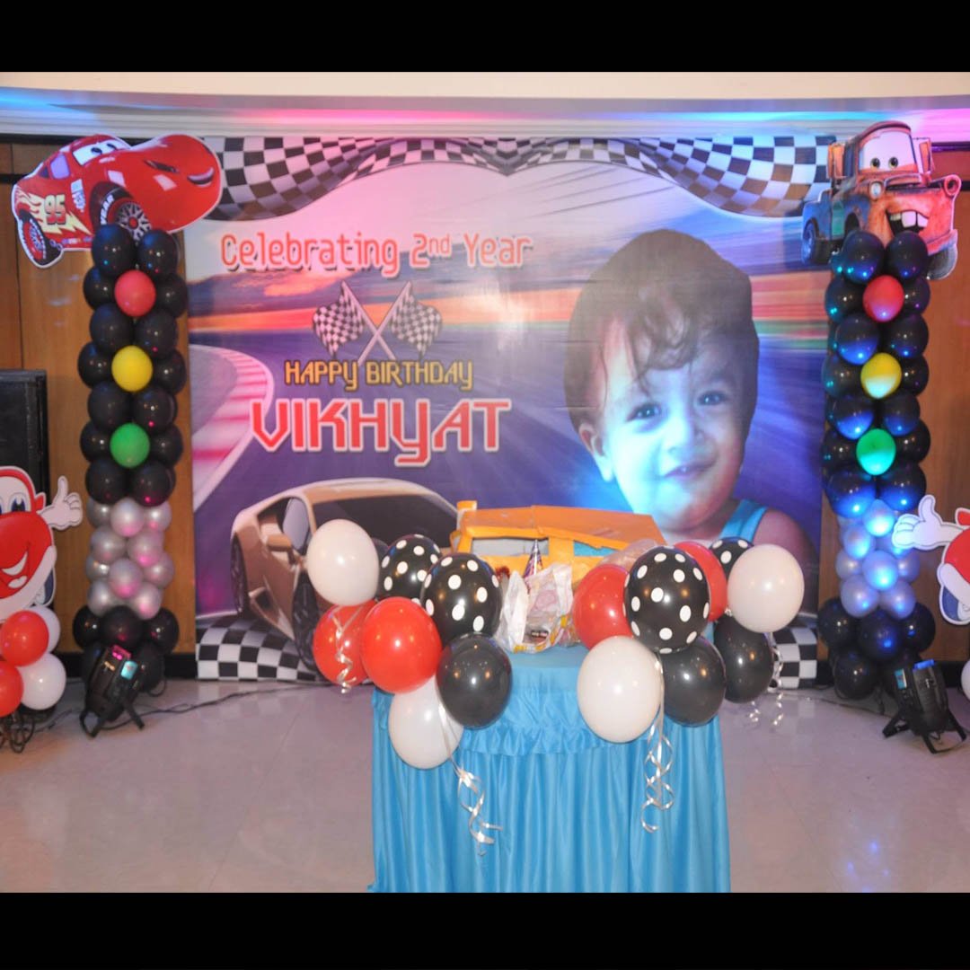 Car Theme Birthday Party in Patna