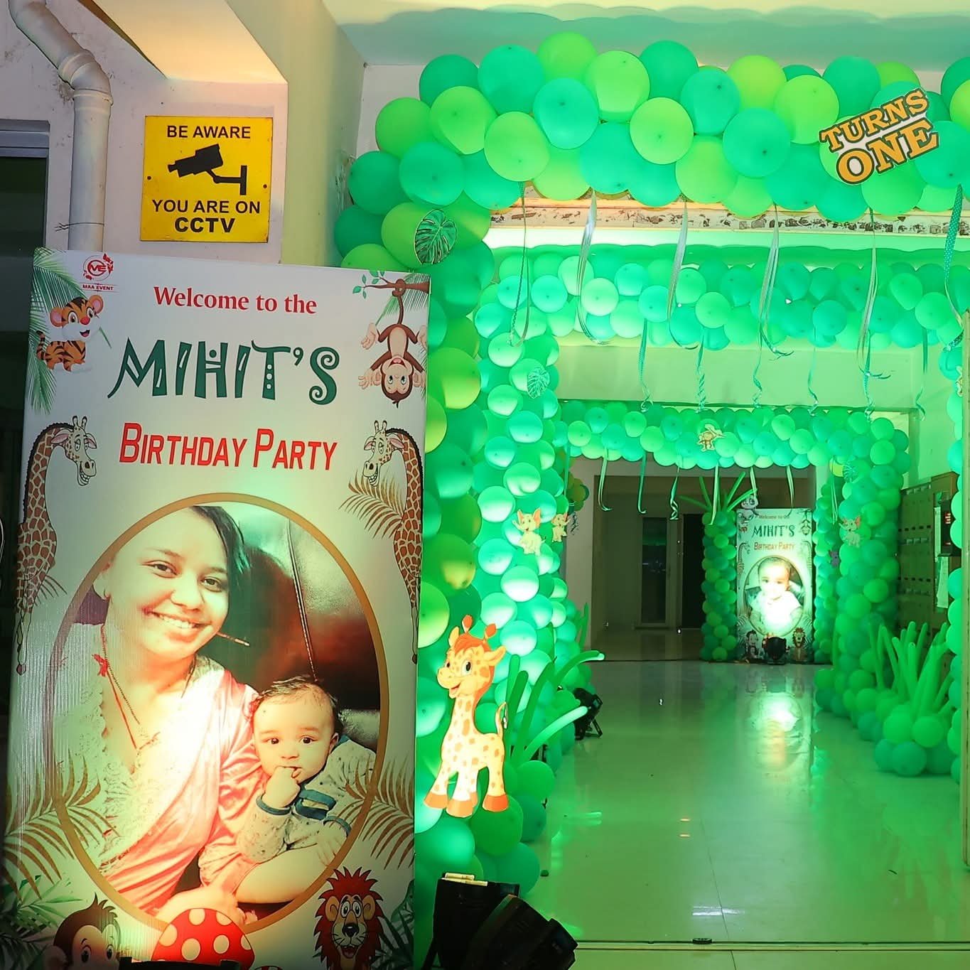 Jungle Theme Birthday in Patna photo 4
