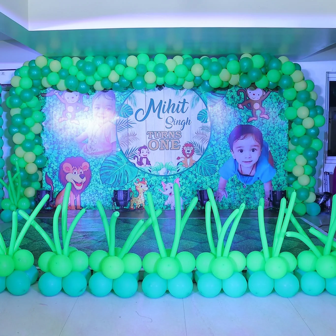 Jungle Theme Birthday in Patna photo 3