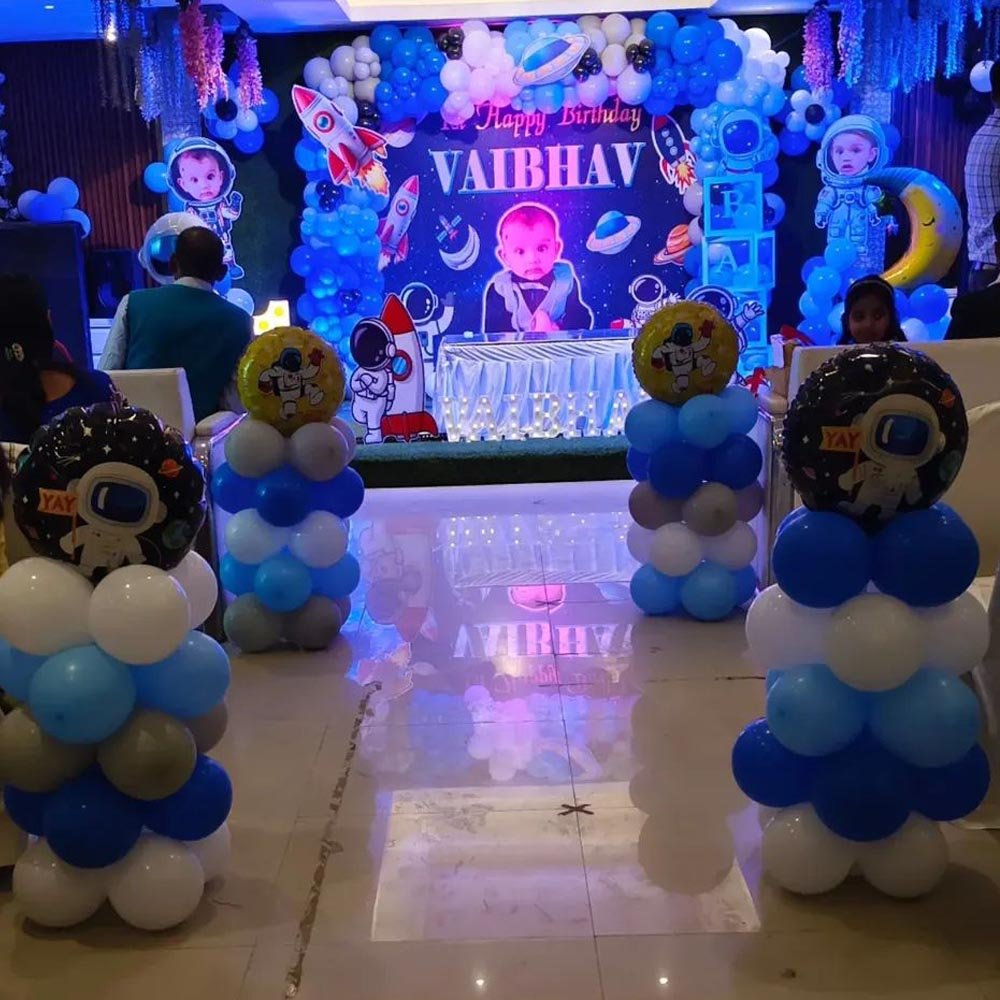 Satellite Theme Birthday Decoration in Patna photo 5
