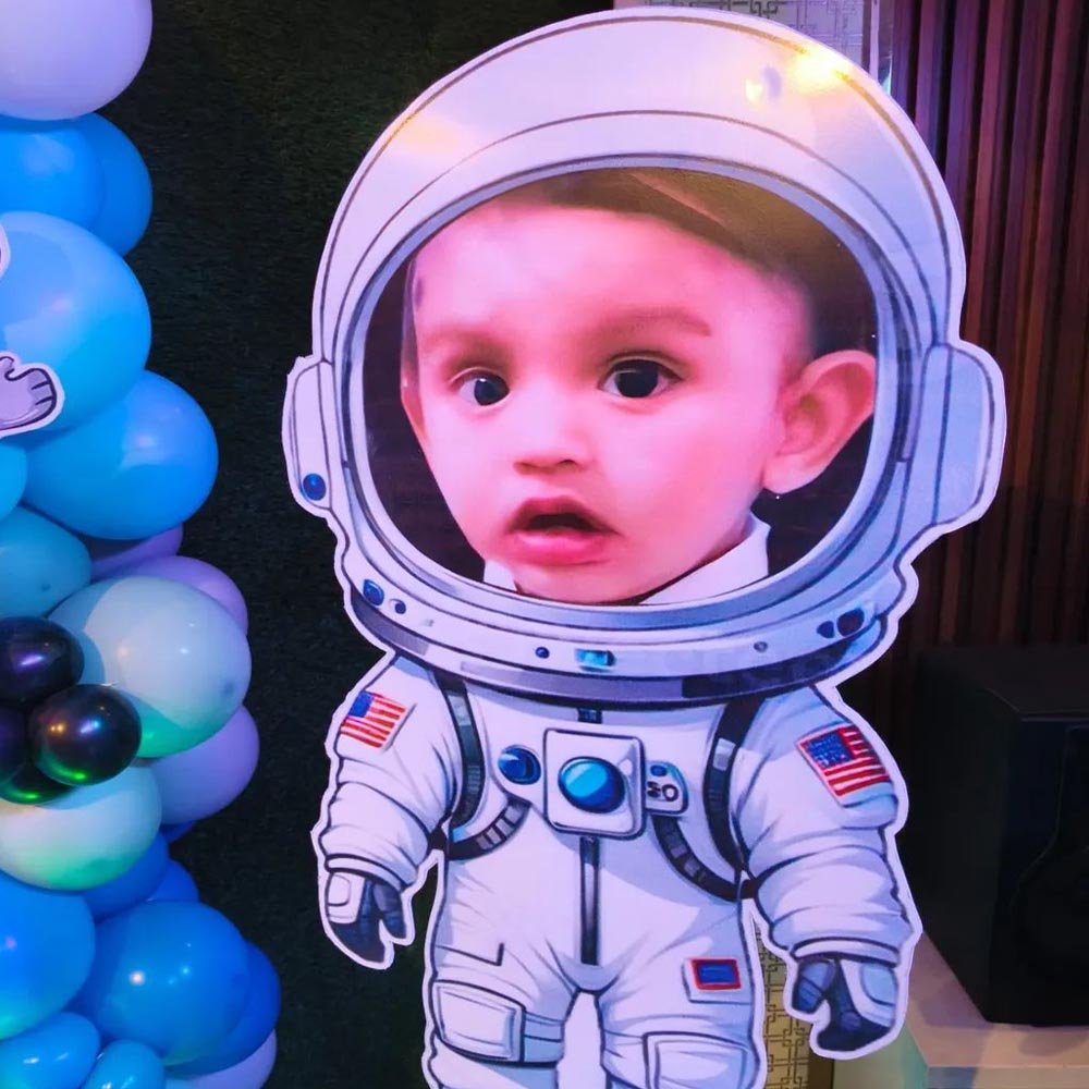 Satellite Theme Birthday Decoration in Patna photo 3